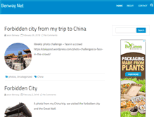 Tablet Screenshot of benway.net
